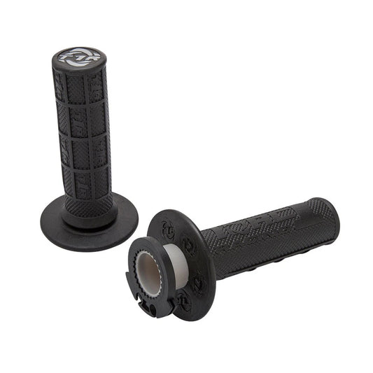 TORC1 Racing Defy Lock On Kev-Tec MX Grips Black For KTM 300 Exc 1998-2005