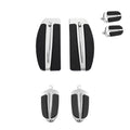 Chrome Rider Footboard Footpegs Shifter Pegs Fit For Harley Touring Slipstream