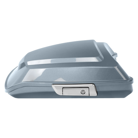 Razor Trunk Fit For Harley Touring Street Glide Road King 2014-2025 Silver