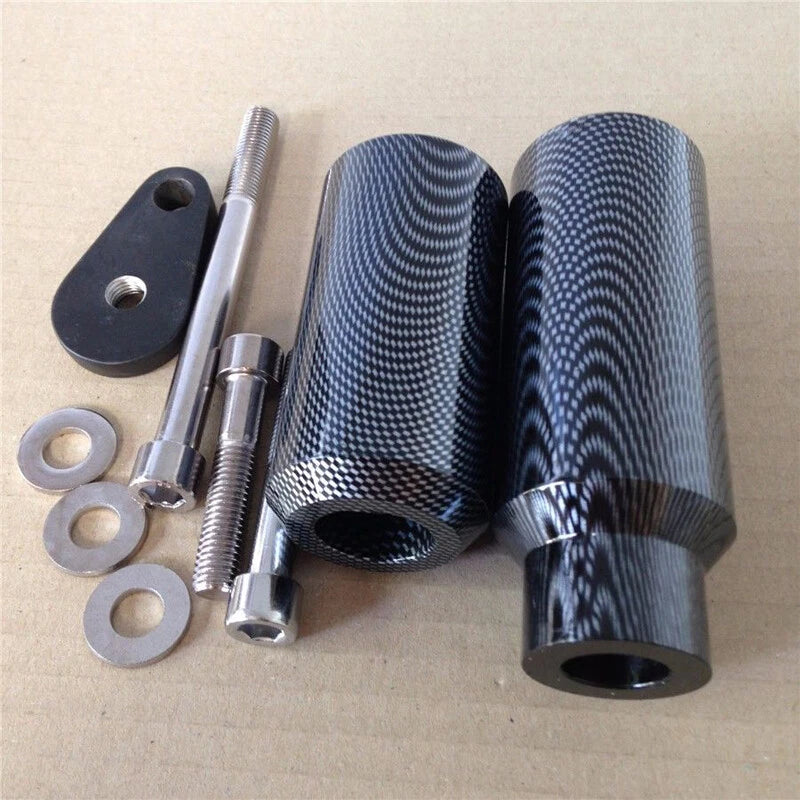 New Kawasaki Ninja ZX6R/ZX6RR Frame Crash Falling Protector Fit 2005-2006 Carbon