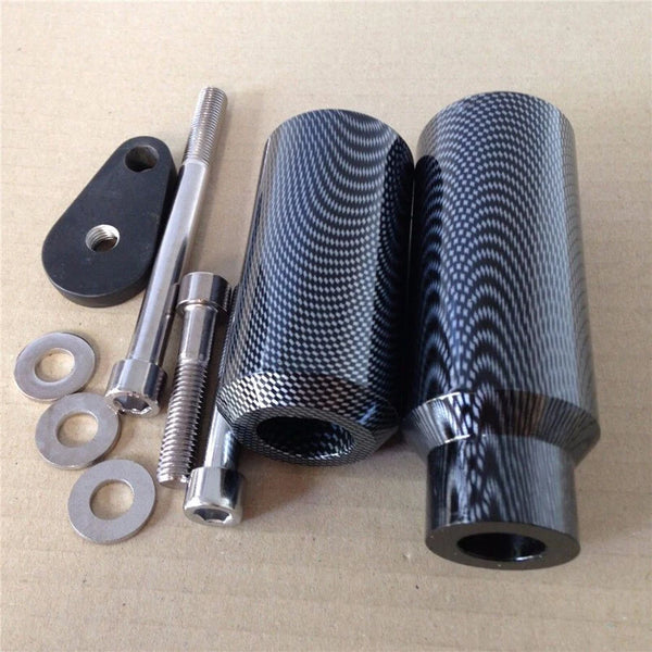 New Kawasaki Ninja ZX6R/ZX6RR Frame Crash Falling Protector Fit 2005-2006 Carbon