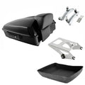 Chopped Trunk Backrest Mount Docking Fit For Harley Touring Road Glide 2014-2026