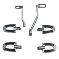 Rider Passenger Footpeg Shifter Peg Brake Pad Fit For Harley Softail Slim 18-25