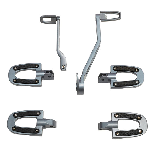 Rider Passenger Footpeg Shifter Peg Brake Pad Fit For Harley Softail Slim 18-25