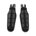 Black Driver Rider Footpeg Footrest Fit For Harley Sport Glide Softail 2018-2025