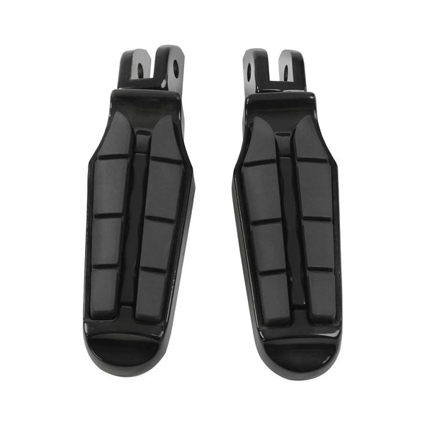 Black Driver Rider Footpeg Footrest Fit For Harley Sport Glide Softail 2018-2025
