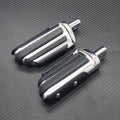 Chrome Footrests Front Rear Footpeg For Harley Sportster 1200 Softail Dyna