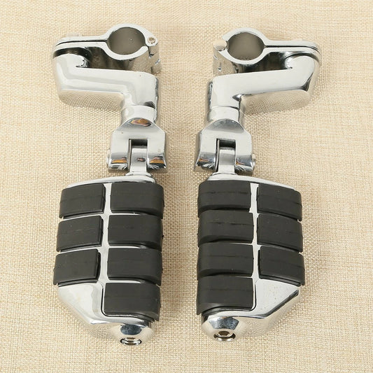 22-25mm Front Foot pedal bumper pedal Fit Honda Goldwing GL1800/1500/1200 VT1100