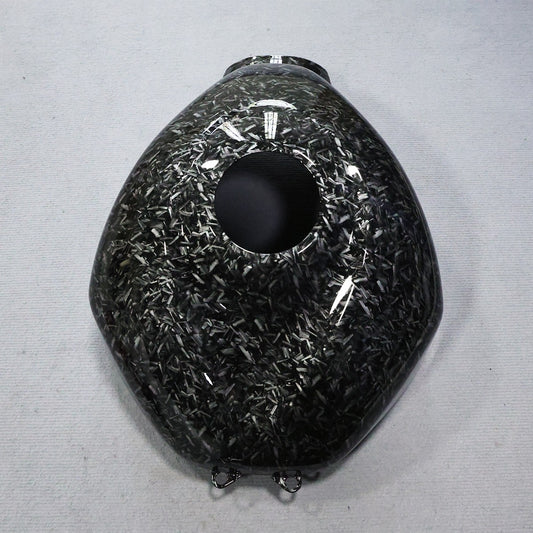 Forged Carbon Fiber Fuel Gas Tank Cover ABS Fairing For Suzuki GSXR1000 2005 06
