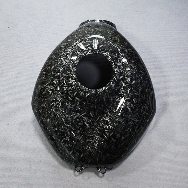 Forged Carbon Fiber Fuel Gas Tank Cover ABS Fairing For Suzuki GSXR1000 2005 06
