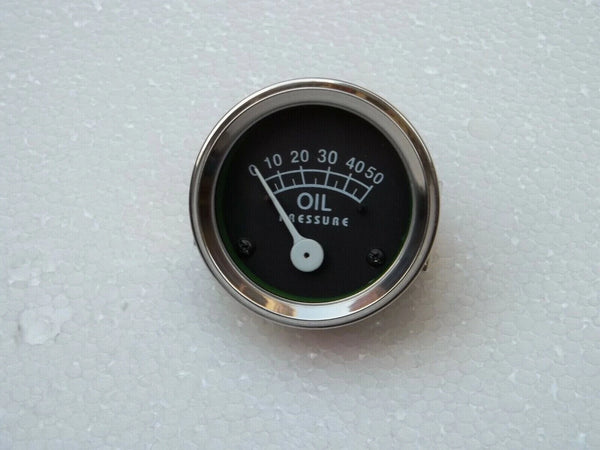 For Ford 2N, 8N, 9N, Naa, 601, 70,801,901,2000,4000 Oil Pressure Gauge 50 psi