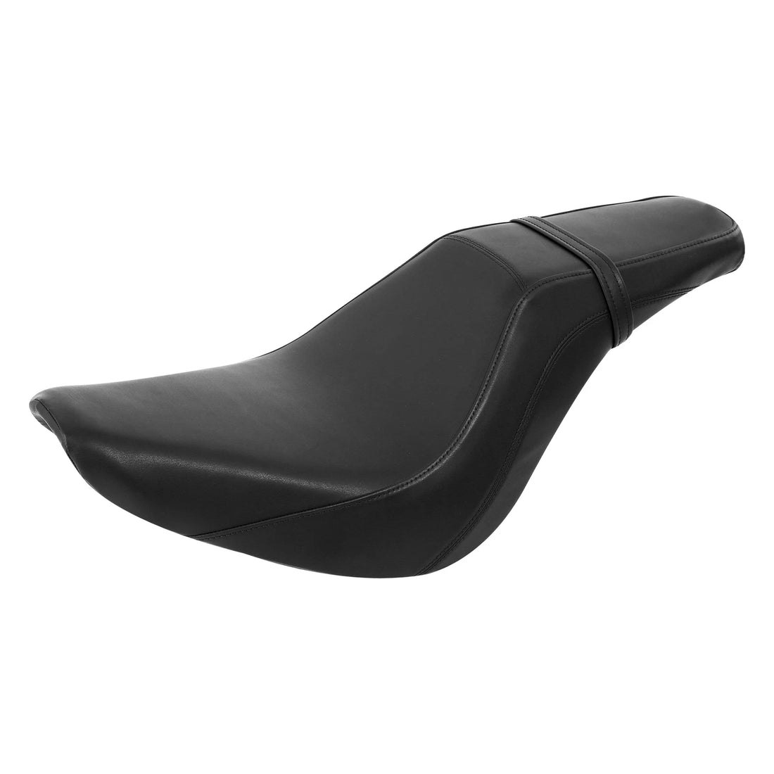Black Driver Rider & Passenger Seat Fit For Harley Softail Deluxe Flde 2018-2023