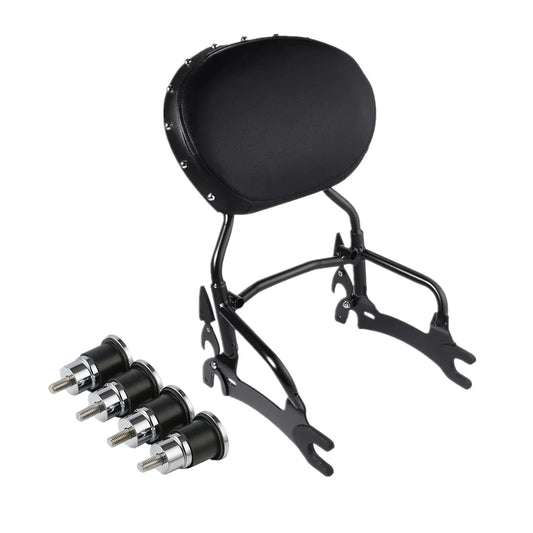 12" Backrest Sissy Bar Quick Release Mount Spools Fit For Indian Chieftain 14-24