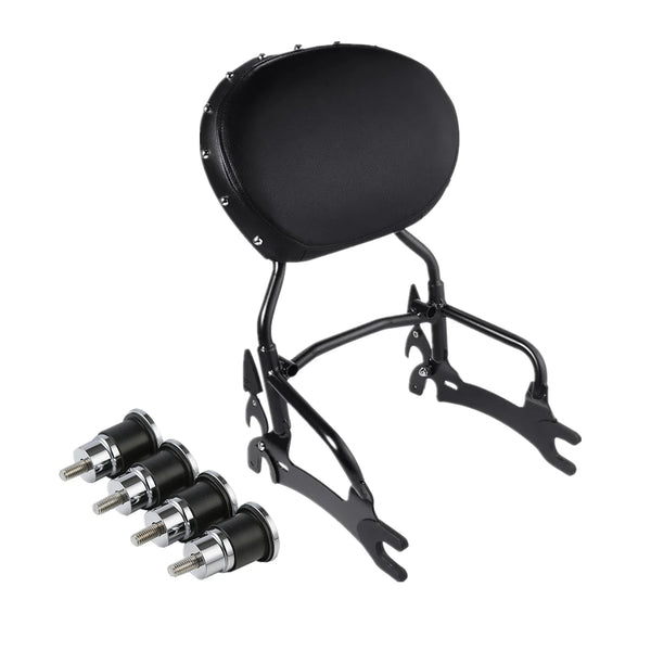 12" Backrest Sissy Bar Quick Release Mount Spools Fit For Indian Chieftain 14-24