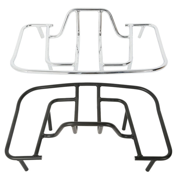 Black/Chrome Trunk Luggage Rack Fit For Honda Goldwing GL1800 1800 2001-2017 16