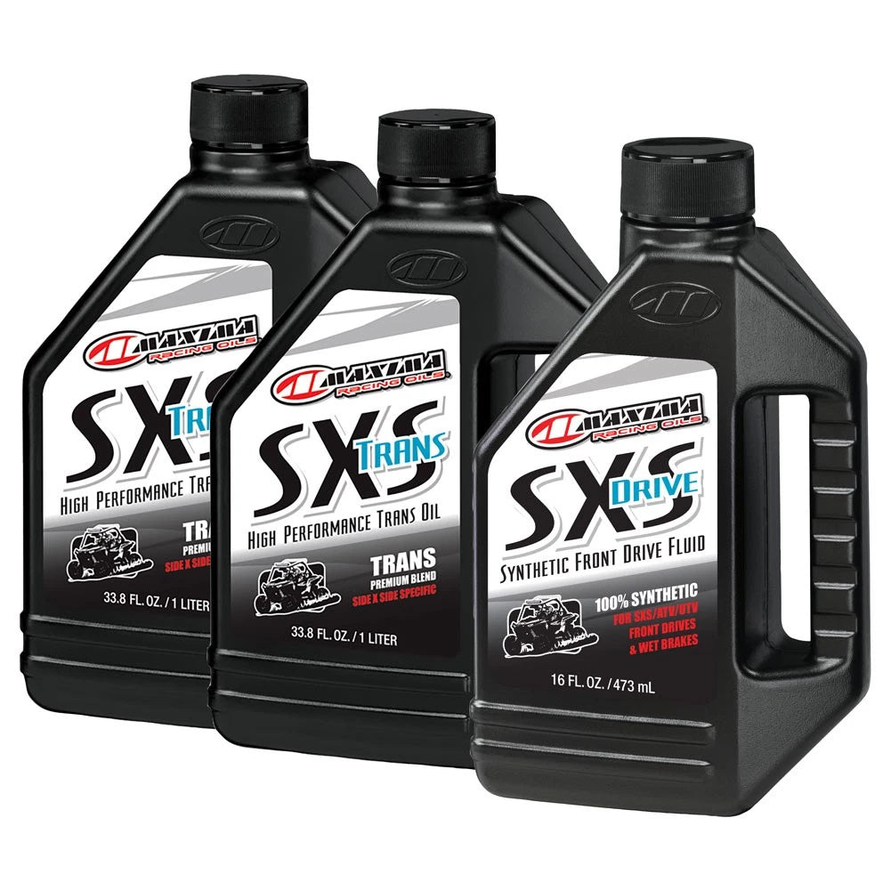 Tusk 4-412-0113f2d0-0b6b78 Drivetrain Oil Chng Kit w/Maxima Oil For Polaris