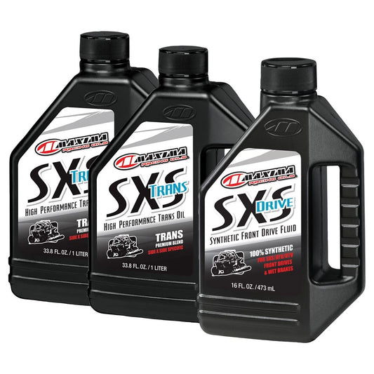 Tusk 4-412-0113f2d0-0b6b78 Drivetrain Oil Chng Kit w/Maxima Oil For Polaris