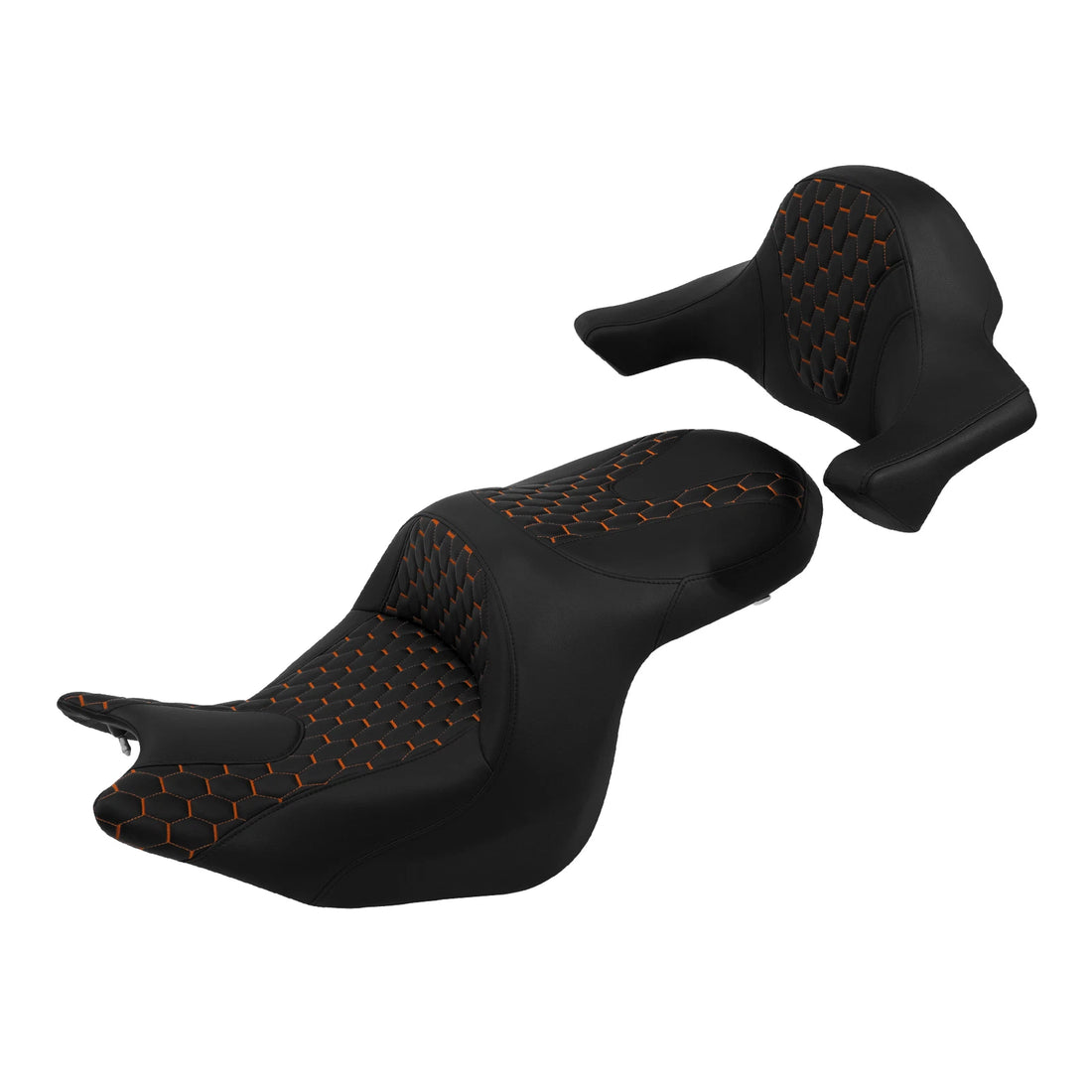 Driver Passenger Seat & Backrest Pad Fit For Honda Goldwing 1800 Tour 2018-2023