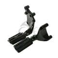 Black Rear Footpeg Peg Mount Bracket Fit For Harley Davidson Sportster 2014-2022