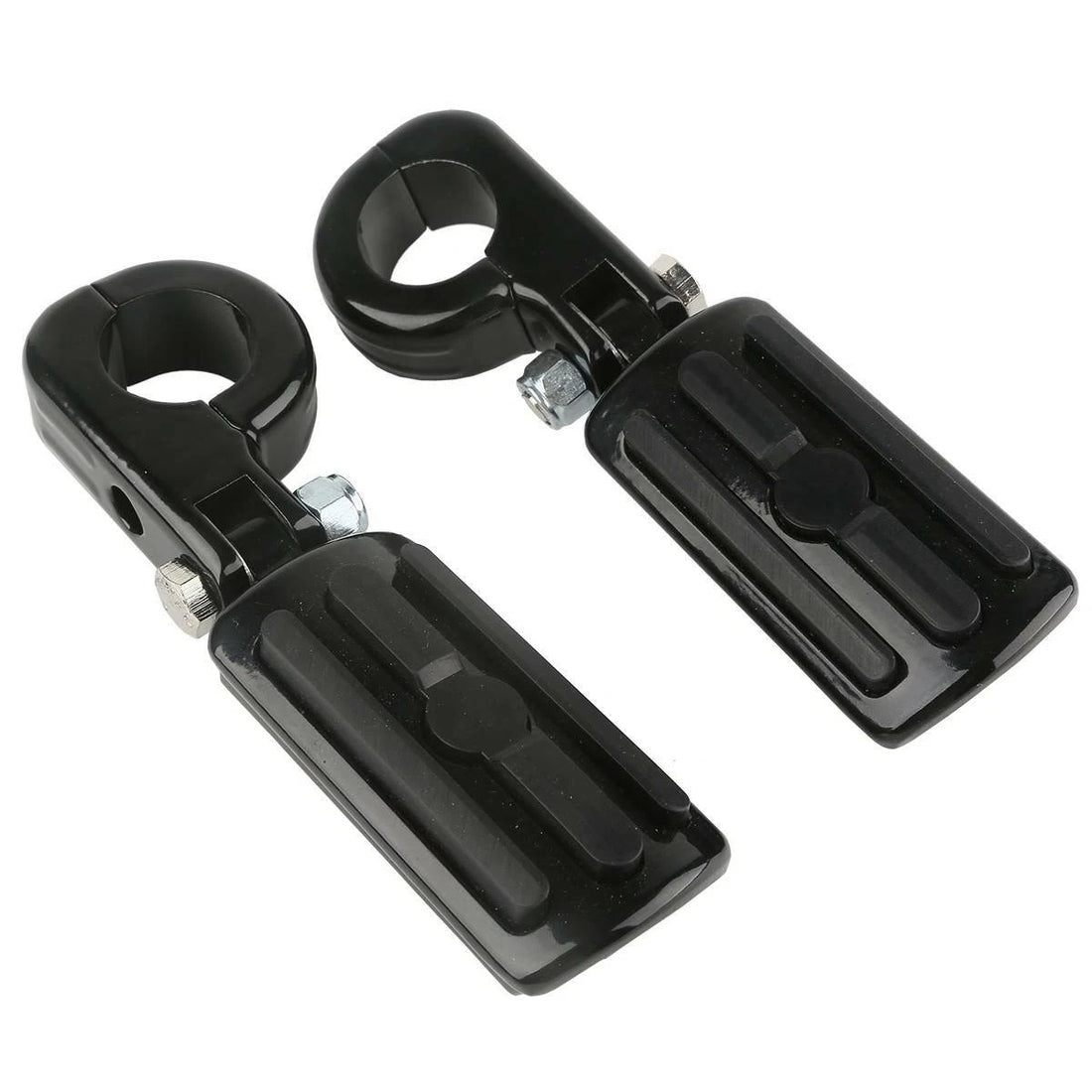 1-1/4" Engine Guard Crash Bar Highway Foot Pegs Fit For Harley Touring Road King