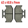 Rear Brake Pad For Kawasaki KDX125 KX125 KDX200 KDX250 KLX250 KX250 KX500 KR500