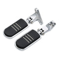 Chrome Passenger Footpeg Peg Mount Fit For Harley Touring Street Glide 1993-2025