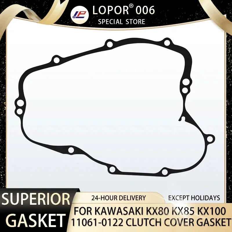Crankcase Clutch Cover Seal Gasket For Kawasaki KX80 88-00 KX85 KX100 06-22