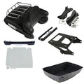 King Trunk Luggage LED Light Speakers Mount Fit For Harley CVO Road Glide 14-26