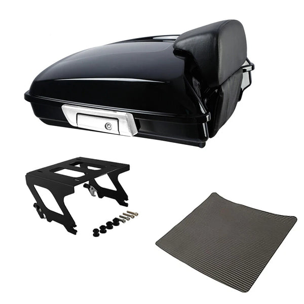Razor Trunk Pad Solo Mount Rack Fit For Harley Low Rider ST 18-25