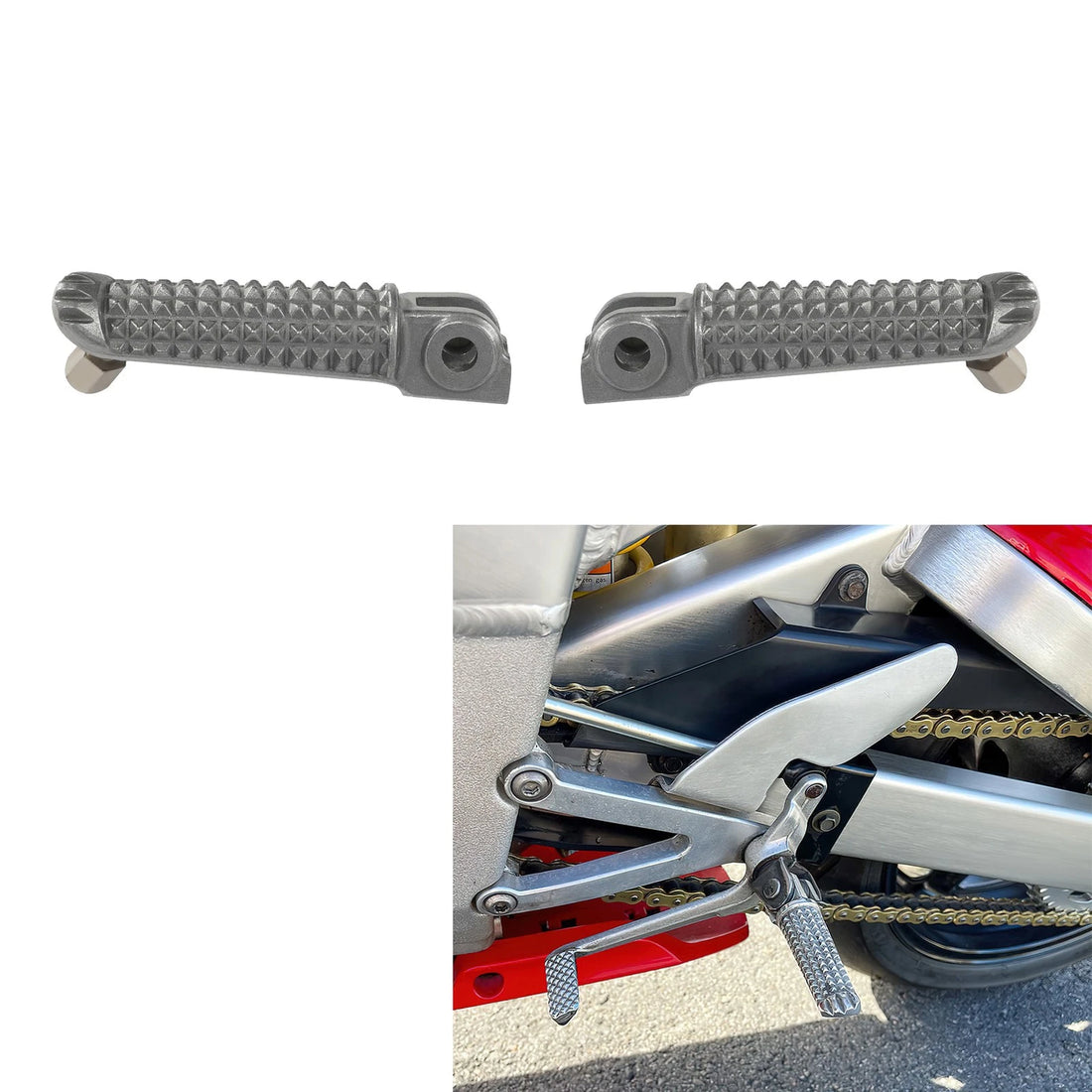 Front Footrest Foot Pegs Fit For Yamaha Yzf R1 1998-2025 R6 2003-2020 R6S 03-09