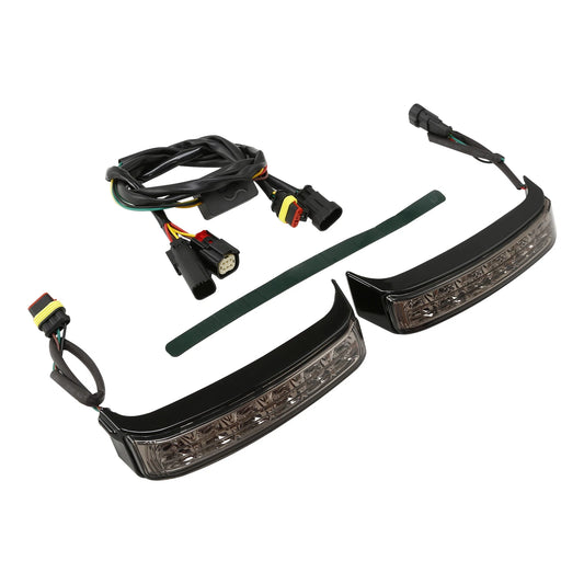 Saddlebag Run Brake LED Turn Lights Fit For Harley Ultra Limited Flhtk 2014-2024