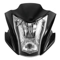 Headlight Assembly Headlamp Light Black Fit For Kawasaki ER-6N ER650 2012-2018