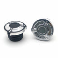 Black CNC Edge Cut Vented Gas Cap Fuel Cap For Harley Sportster XL Dyna Touring