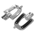 Chrome Driver Foot Peg Footpegs Fit For Harley Softail Fat Boy Low Rider 2018-25