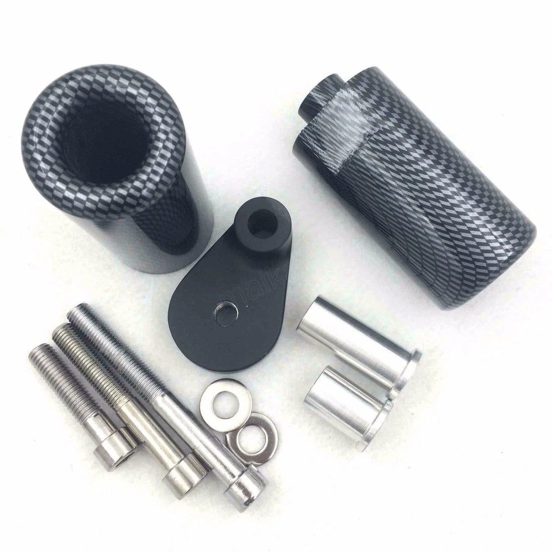 Fit For 2008-2016 Yamaha Yzf R6 Motorcycle Frame Sliders Crash Protector Carbon