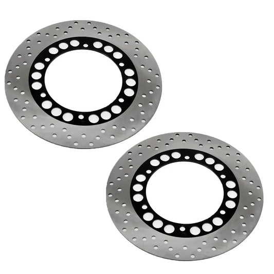 2P Front Rear Brake Disc Rotors For Yamaha FZ750 87-92 RD350 85-92 XJ600 83-91