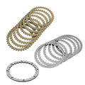 Clutch Friction Steel Plates Fit For Harley Sportster 883 XL883 XL1200 1991-2022