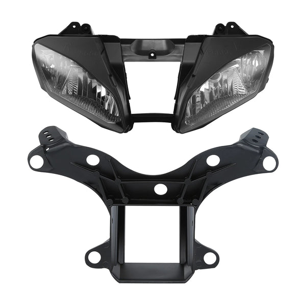 Front Headlight & Upper Fairing Stay Bracket Fit For Yamaha Yzf R6 2006-2007 06