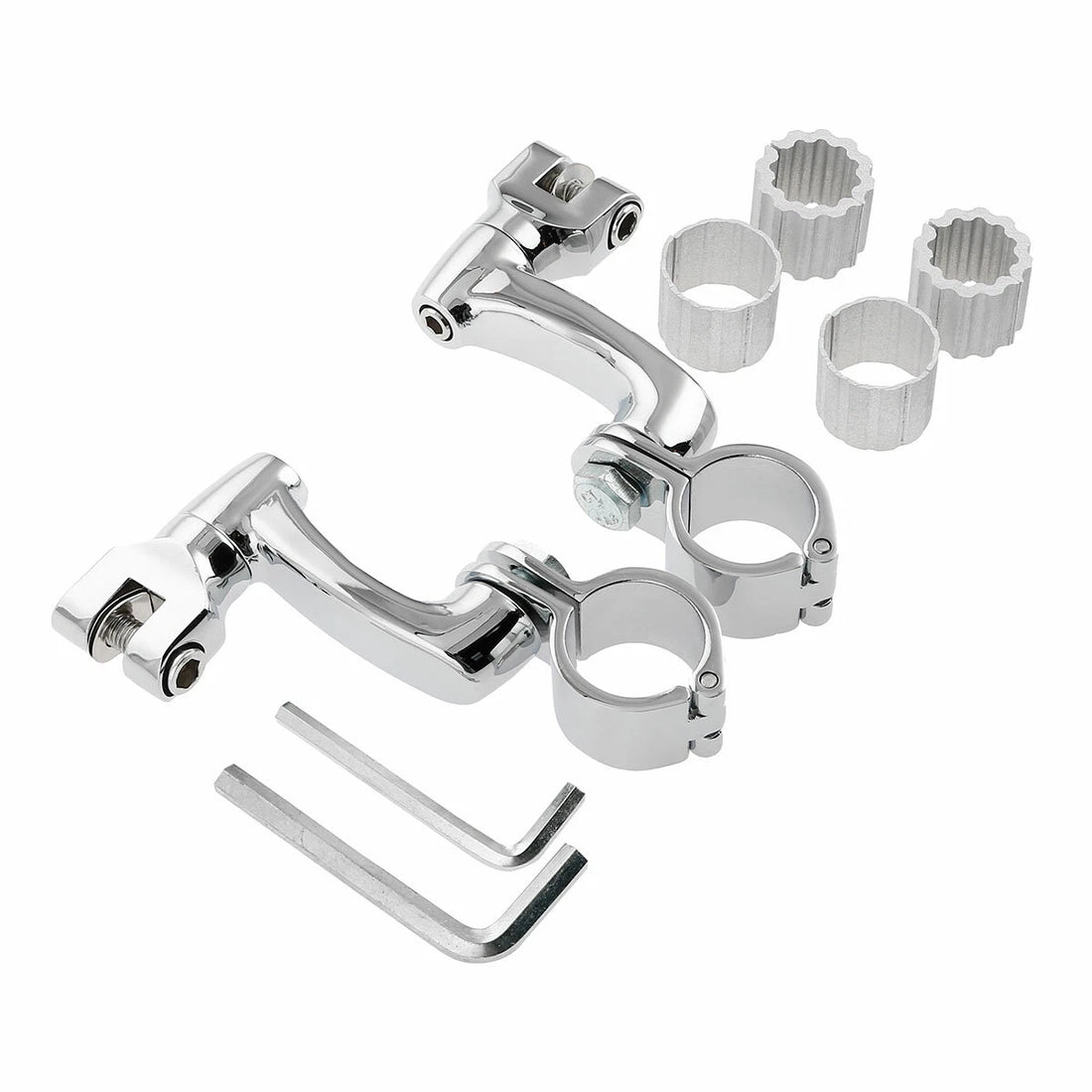 22mm 25mm 32mm 35mm Highway Footpeg Pegs Mount Fit For Harley Road Glide Chrome