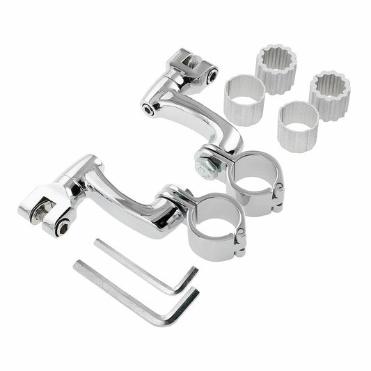 22mm 25mm 32mm 35mm Highway Footpeg Pegs Mount Fit For Harley Road Glide Chrome