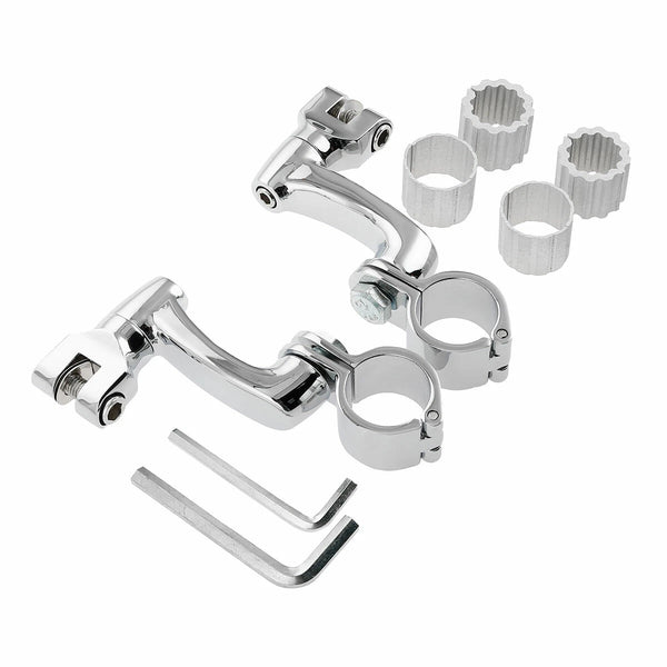 22mm 25mm 32mm 35mm Highway Footpeg Pegs Mount Fit For Harley Road Glide Chrome