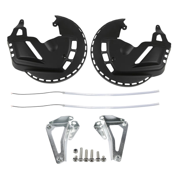 Brake Rotor Covers LED Lights Fit For Honda Goldwing 1800 GL1800 01-17 F6B 13-17