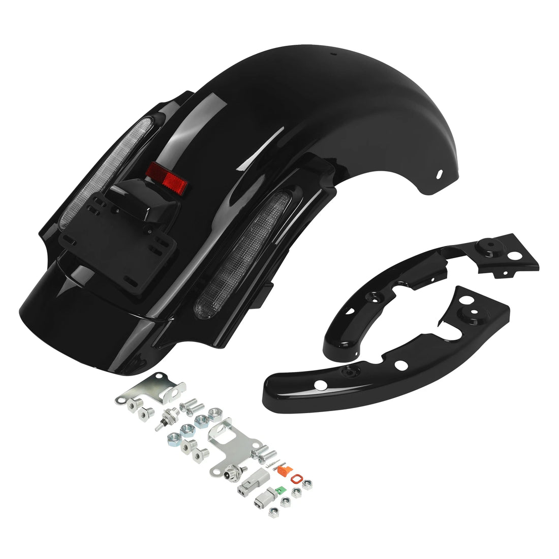 Rear Fender System For Harley Touring Street Electra Glide 2009-2013 Cvo Style