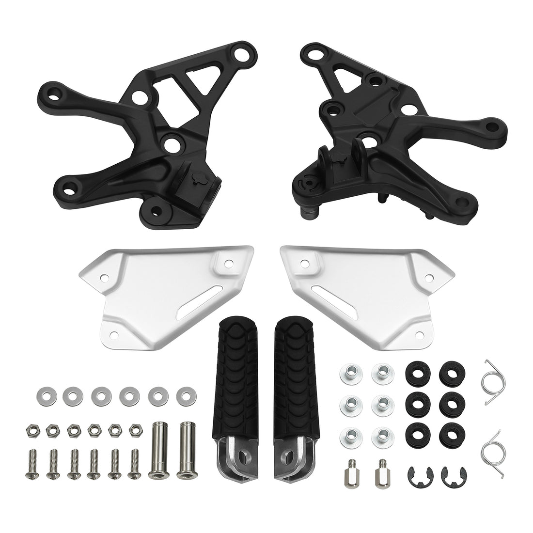 Front Driver Footpeg Foot Pegs Bracket Footrest Fit For Kawasaki Z900 2017-2024