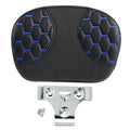 Passenger Sissy Bar Backrest Pad Fit For Harley Touring Street Glide Fat Bob