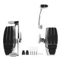 Chrome Driver Footboard Floorboard Fit For Honda Goldwing 1800 2001-17 Valkyrie
