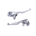 7/8'' 22mm Skull Control Reservoir Brake Clutch Levers For Honda Cruiser Chopper