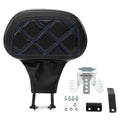 Driver Backrest Pad Fit For Harley Touring Street Road Glide King 1988-23 Black