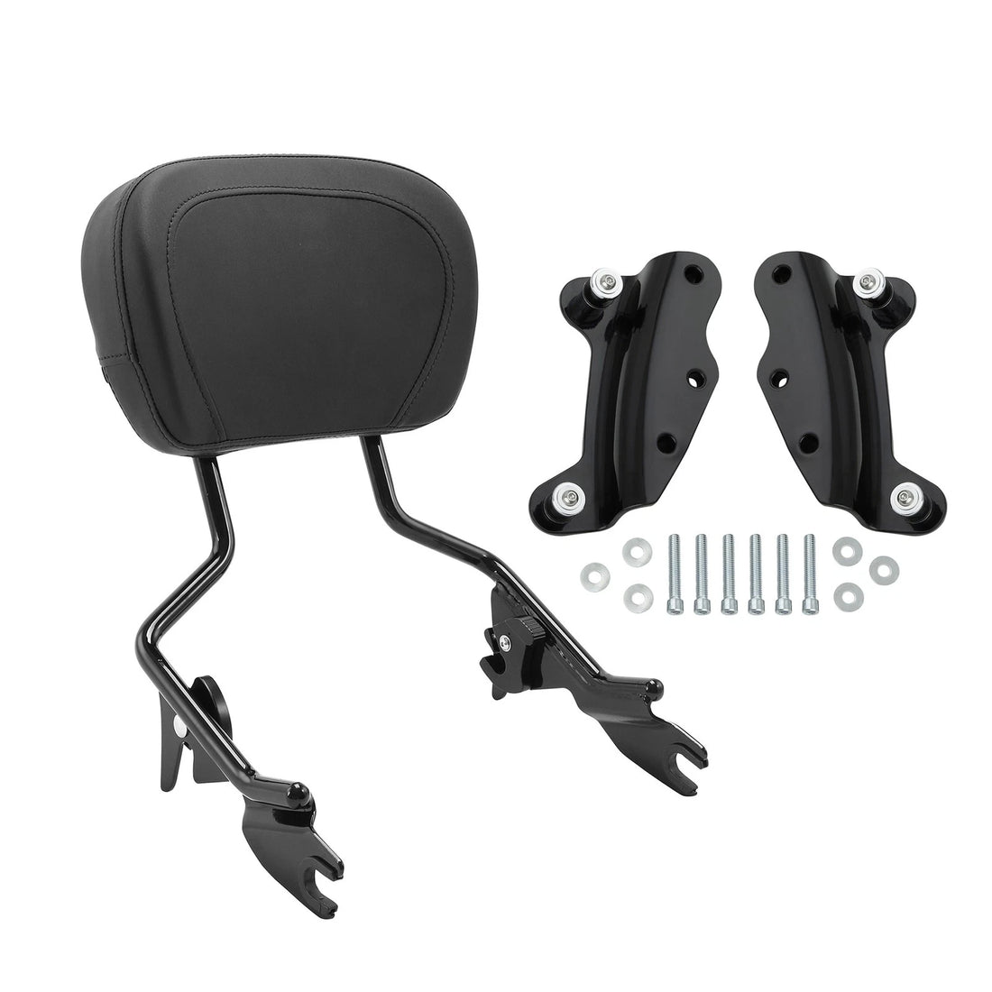 Backrest Sissy Bar 4 Point Docking Kit Fit For Harley Touring Road Glide 09-13