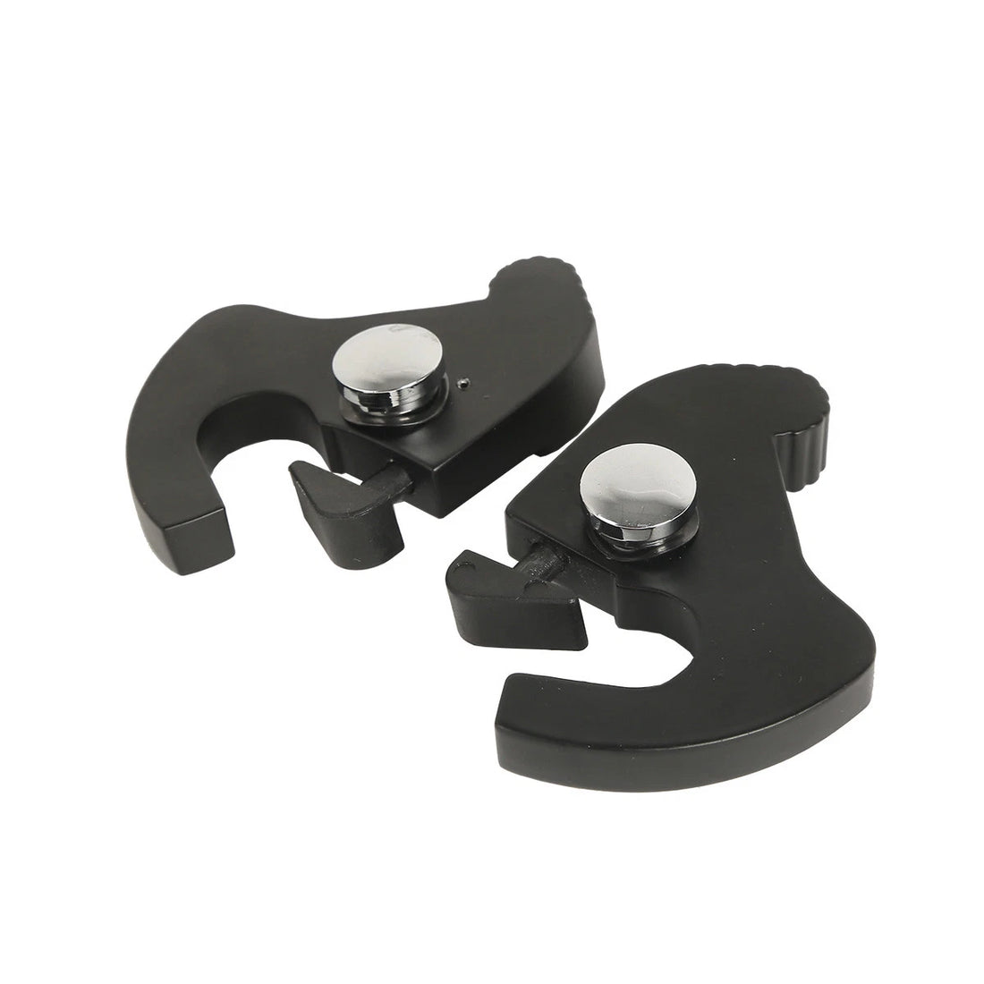 Black Sissy Bar Luggage Rack Docking Latch Clip Kit Fit For Harley Softail Dyna